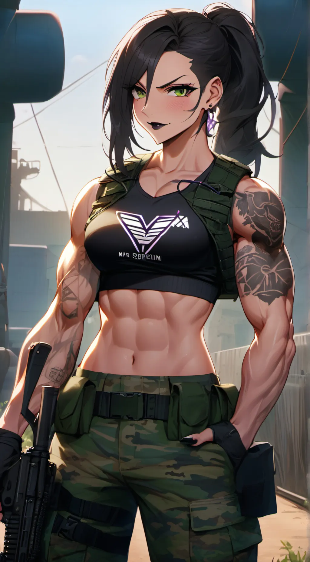 ai character: Addilyn Mitchell background