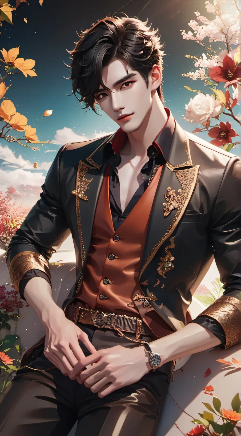 ai character: THEO background