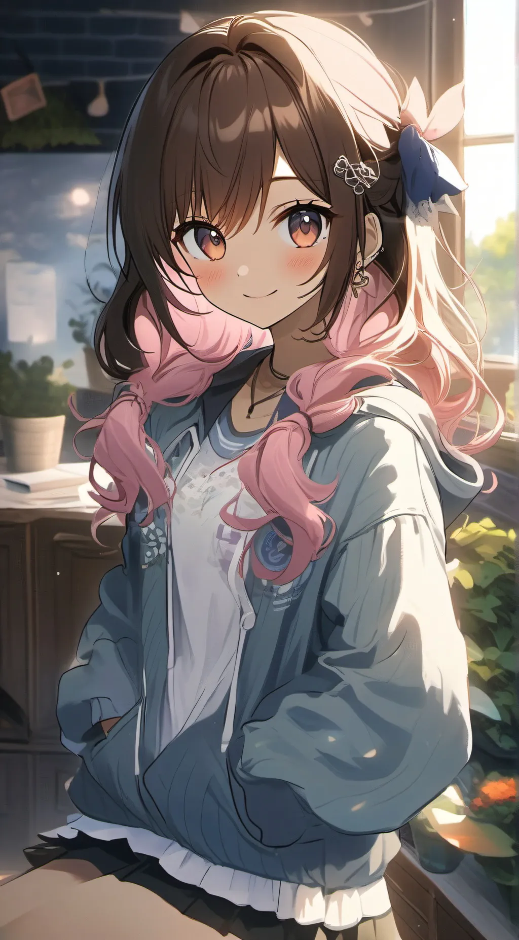 ai character: sophie  background