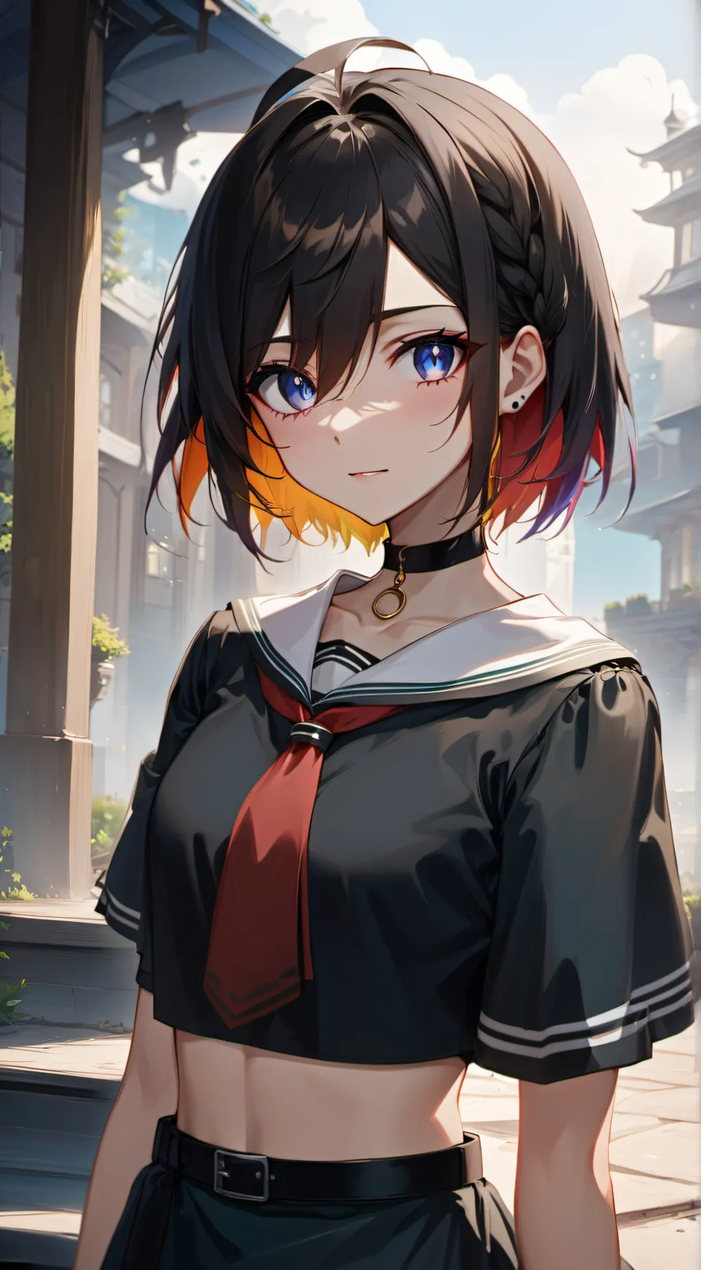 ai character: Akane Mikoto background