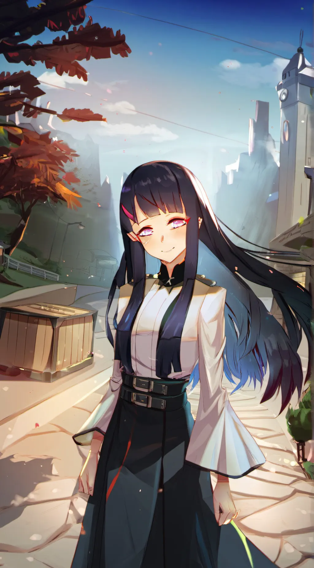 ai character: Hinata background