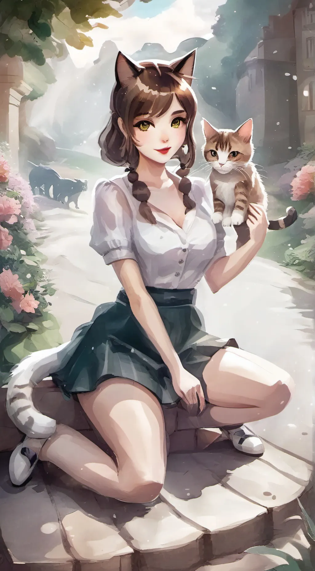 ai character: lily  background