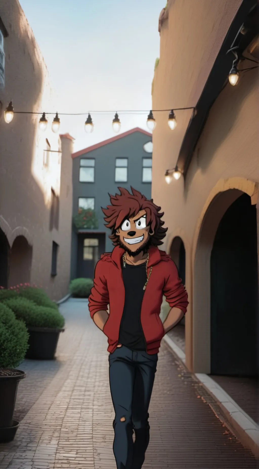 ai character: Fuzinzgamer  background