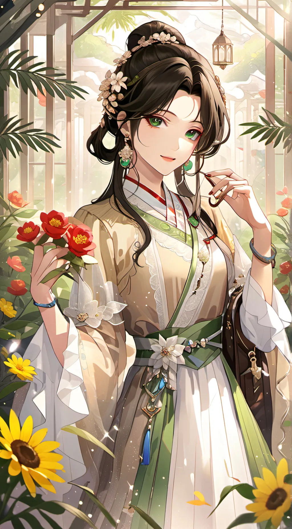 ai character: Ella background