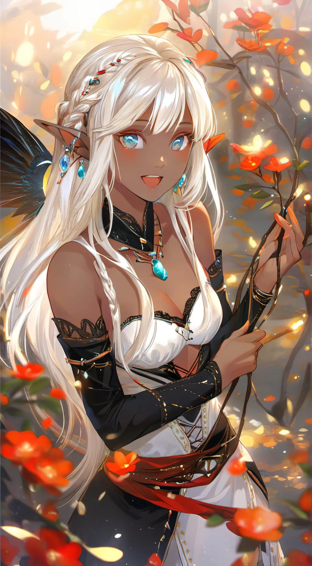 ai character: Amari Draconis  background
