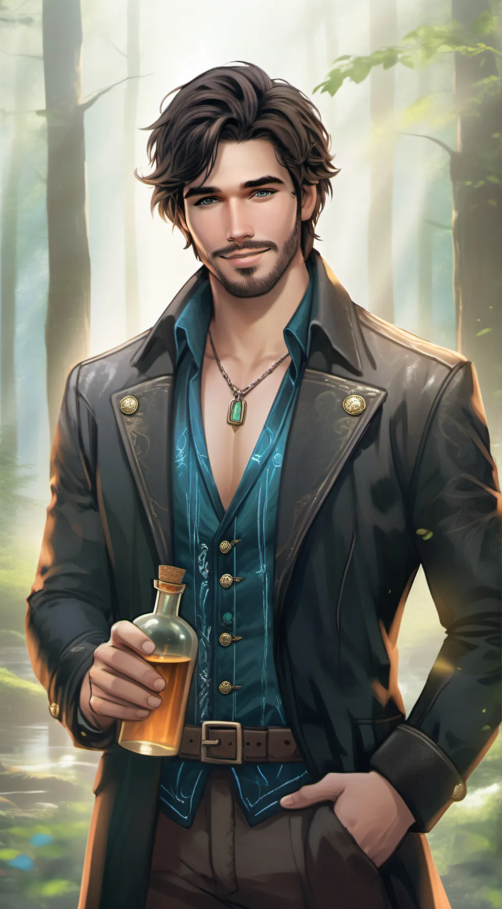 ai character: Killian Jones OUAT background