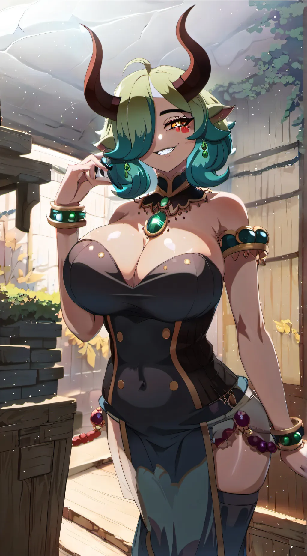ai character: Devilwitch(FNF) background