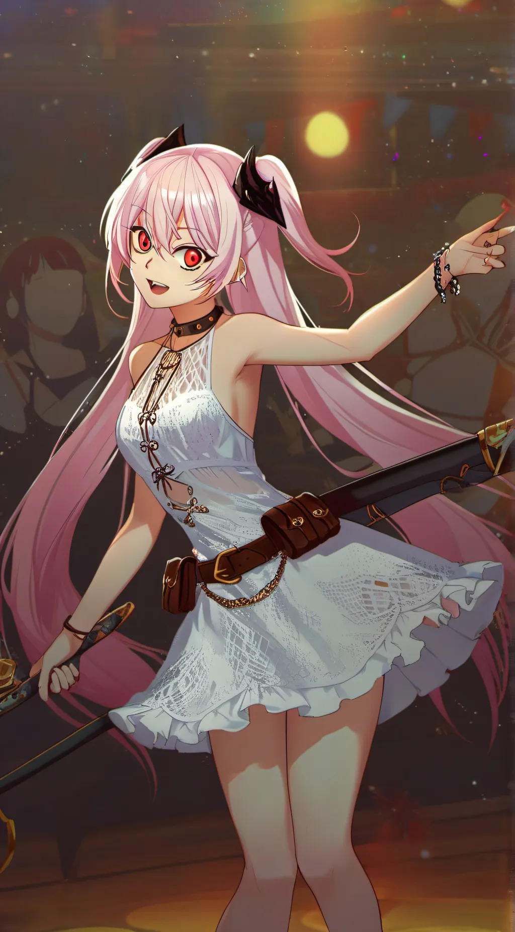 ai character: Felicia  background