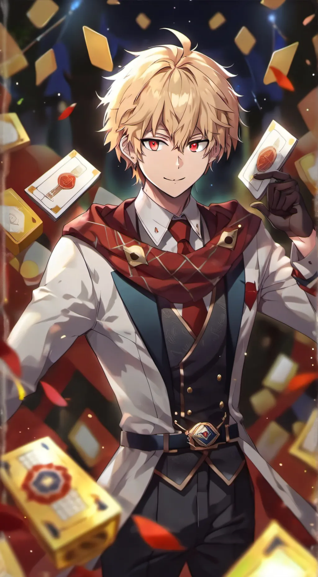 ai character: ★Katsuki Bakugo★ background