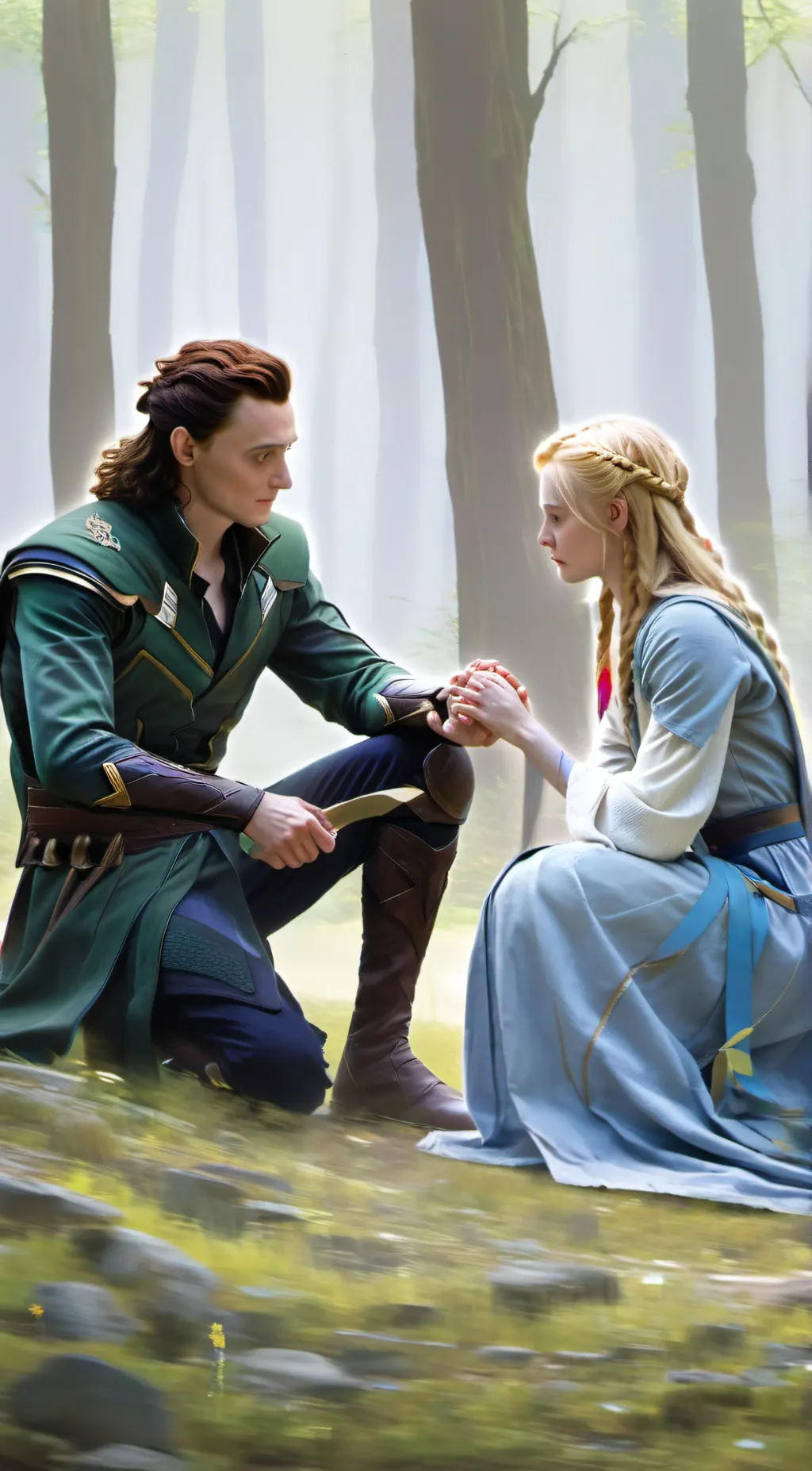 ai character: Loki Laufeyson background