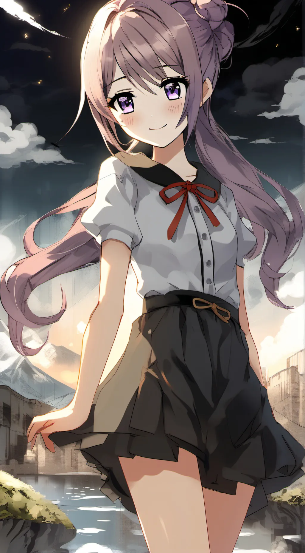 ai character: Kayla  background