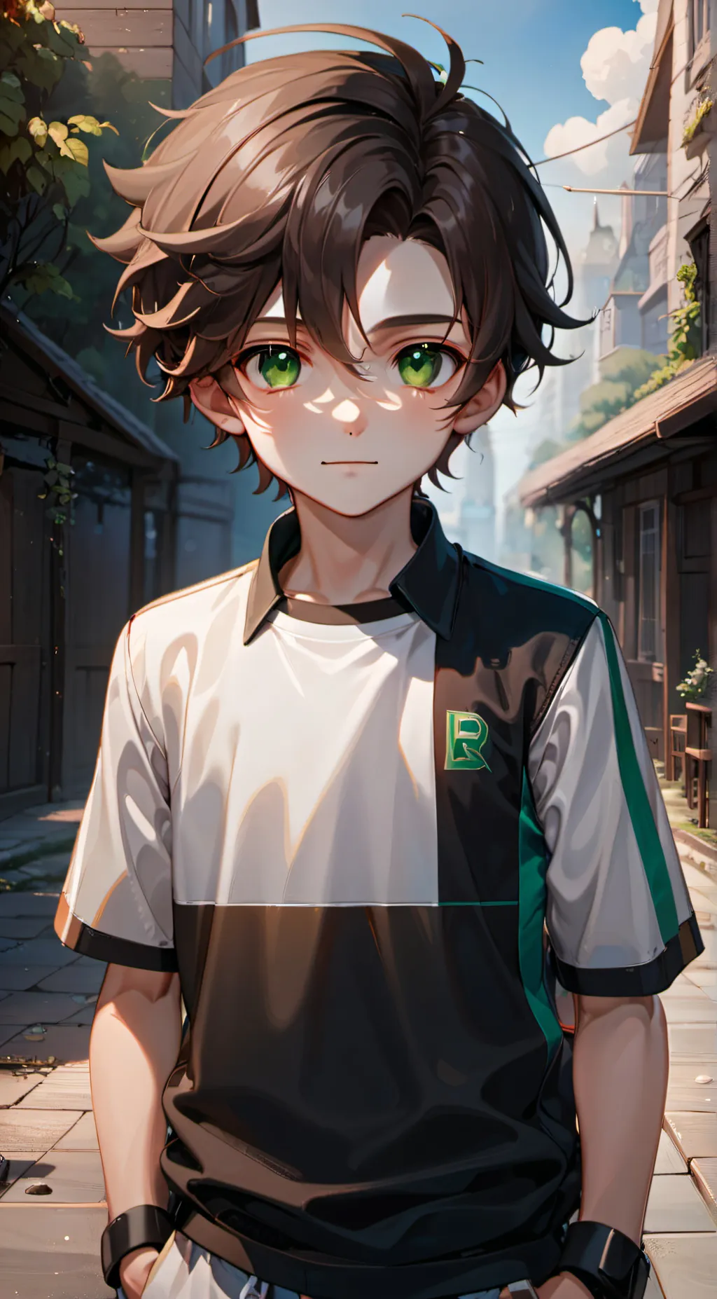 ai character: Charlie background