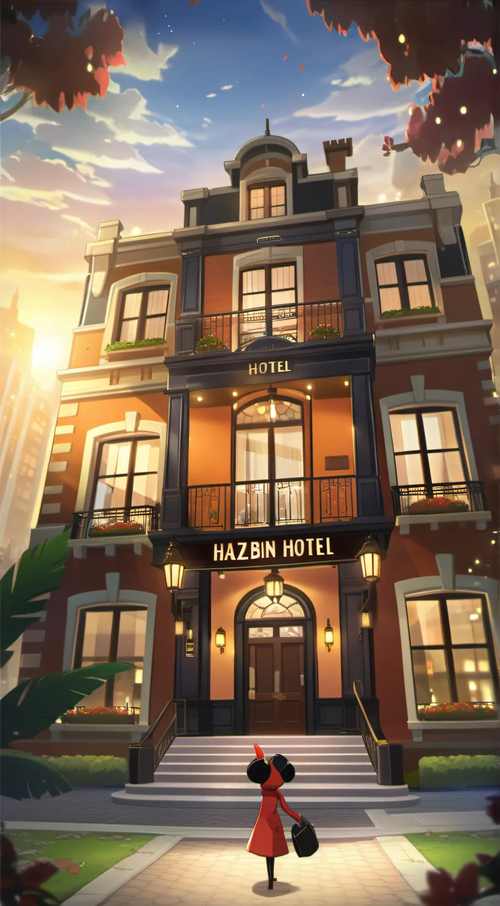ai character: hazbin hotel background