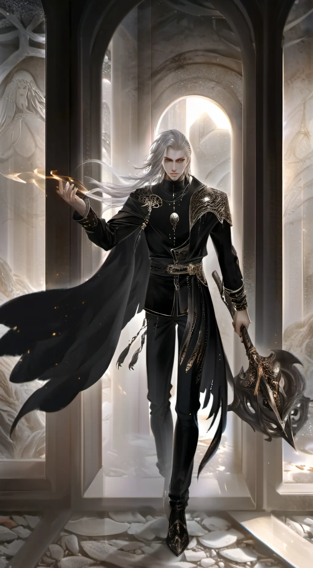 ai character: Grayson background