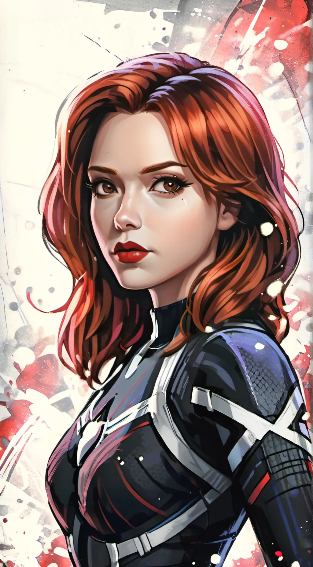 ai character: Supergirl. background