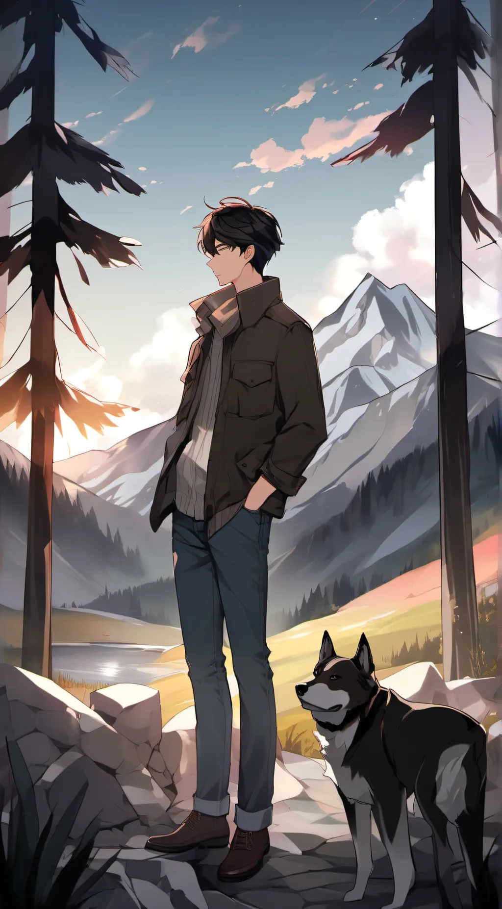 ai character: Reign background
