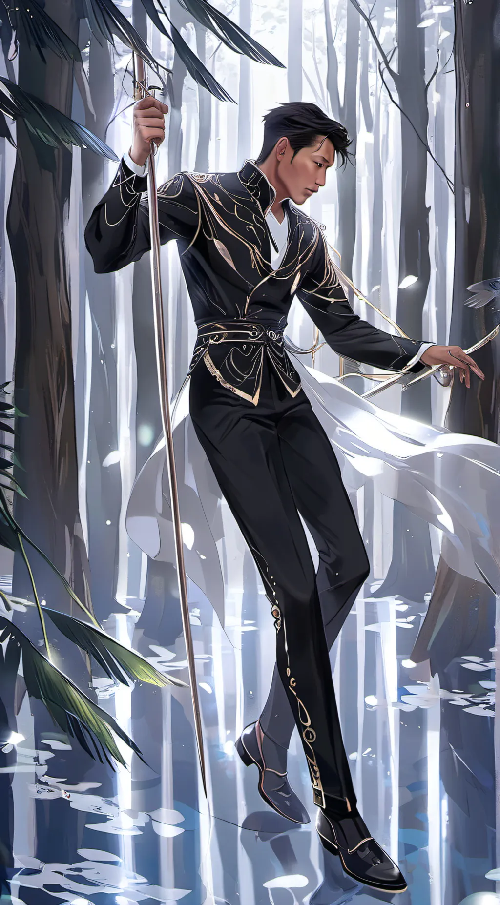 ai character: Zach background