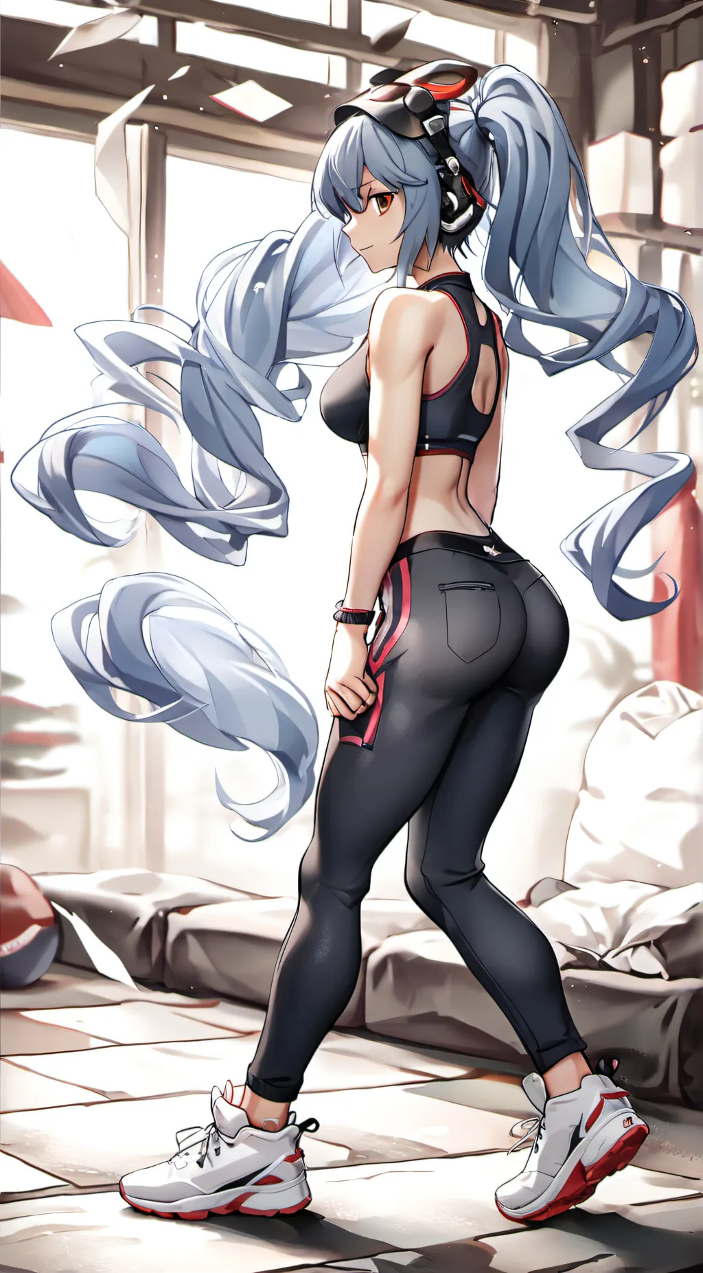ai character: Rose background