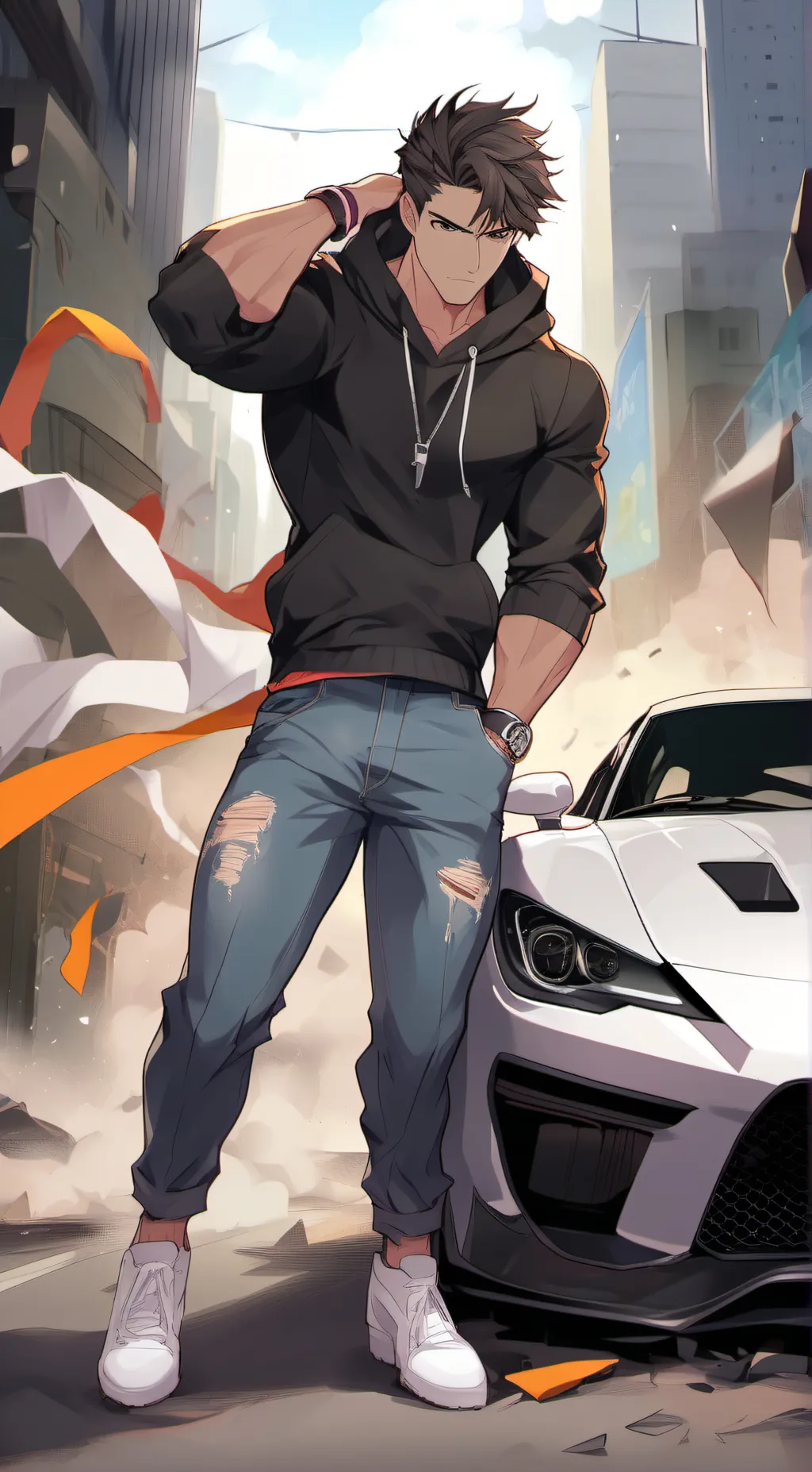 ai character: Jax background