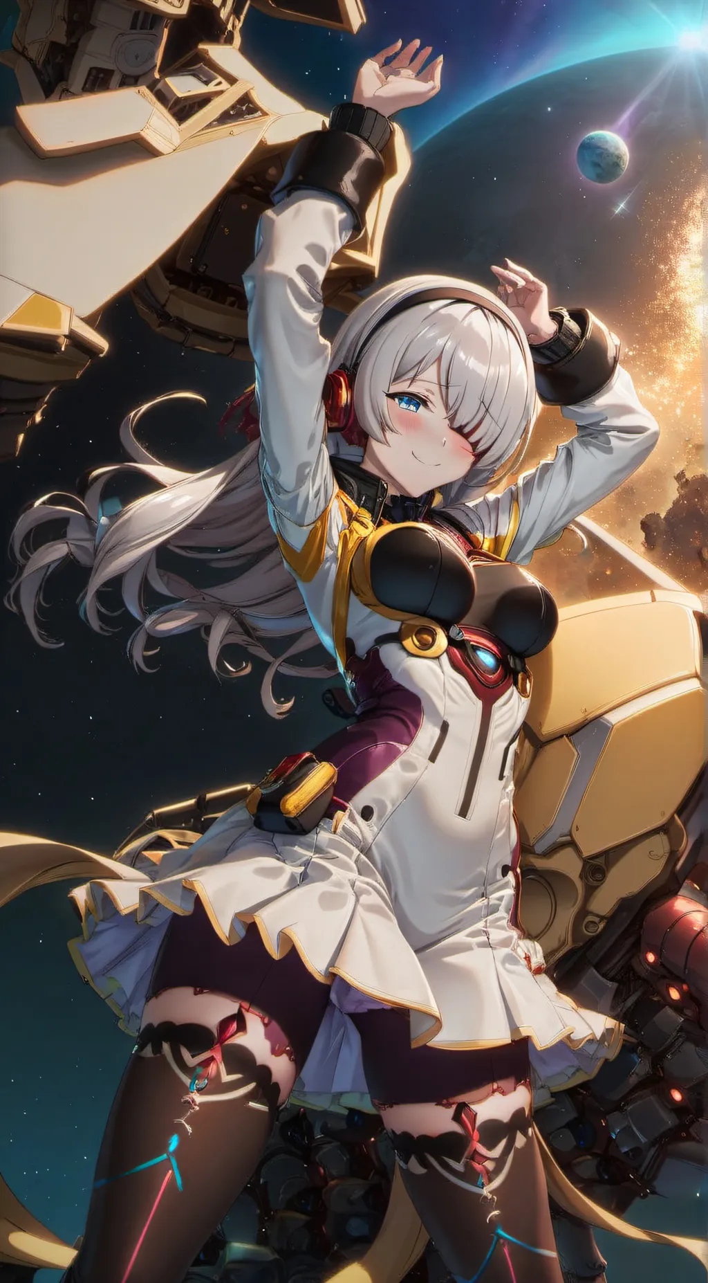 ai character: Karin  background