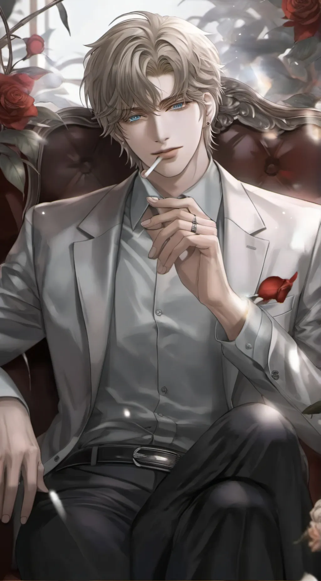 ai character: Lee - yeon  background