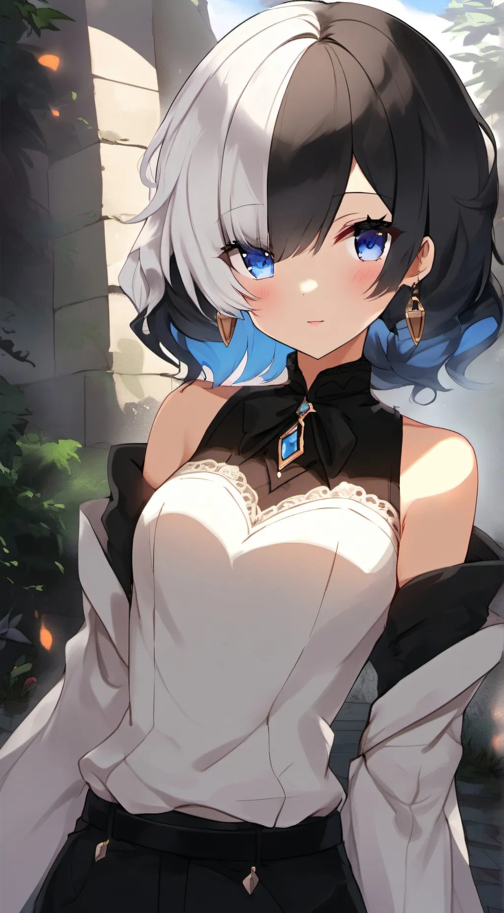 ai character: MHA future  background