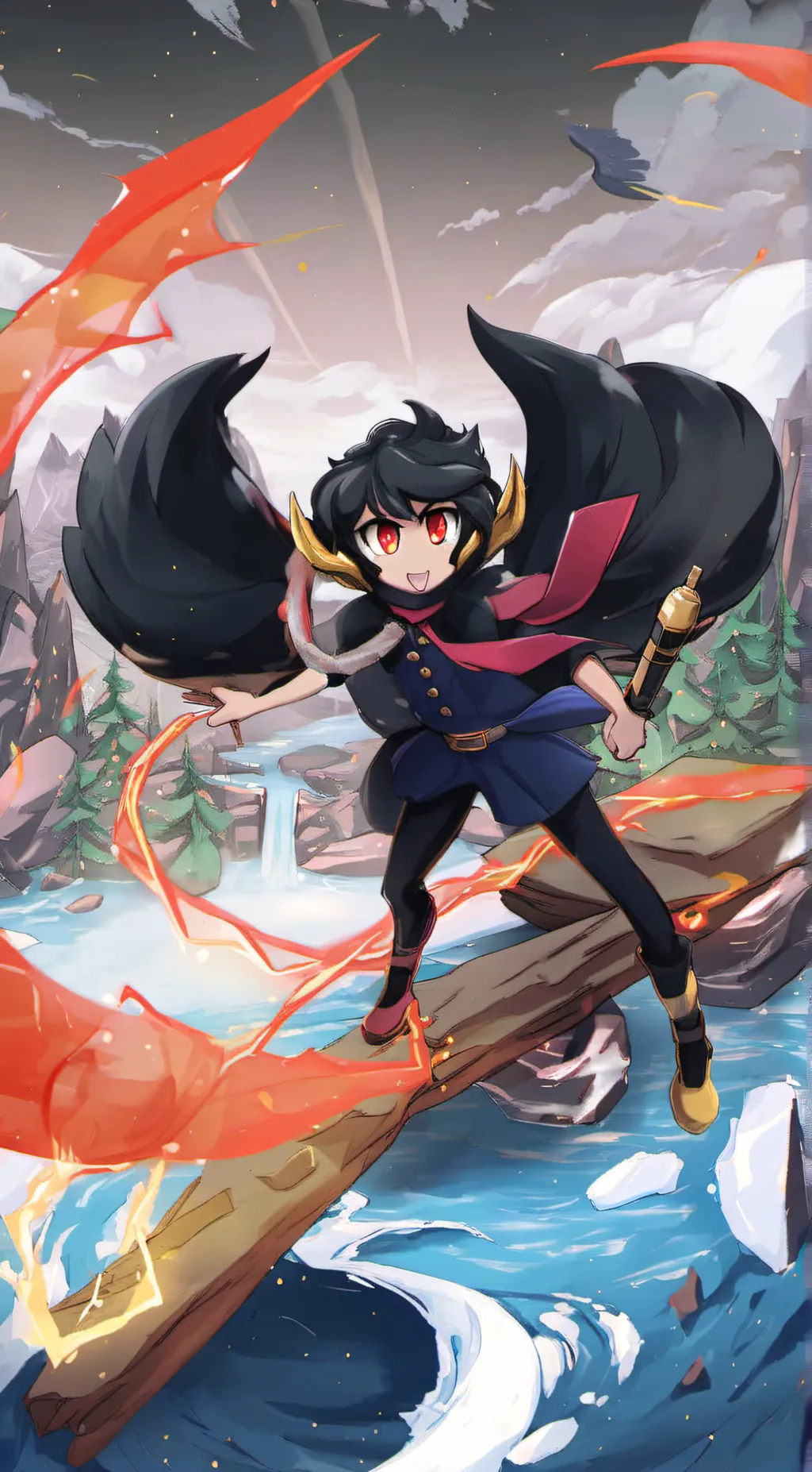 ai character: ---Mark--- background