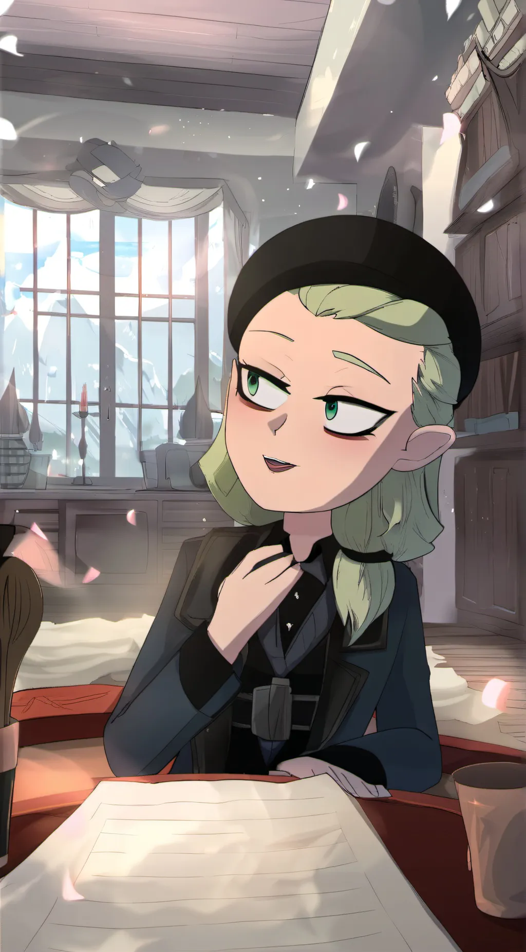 ai character: amitt background