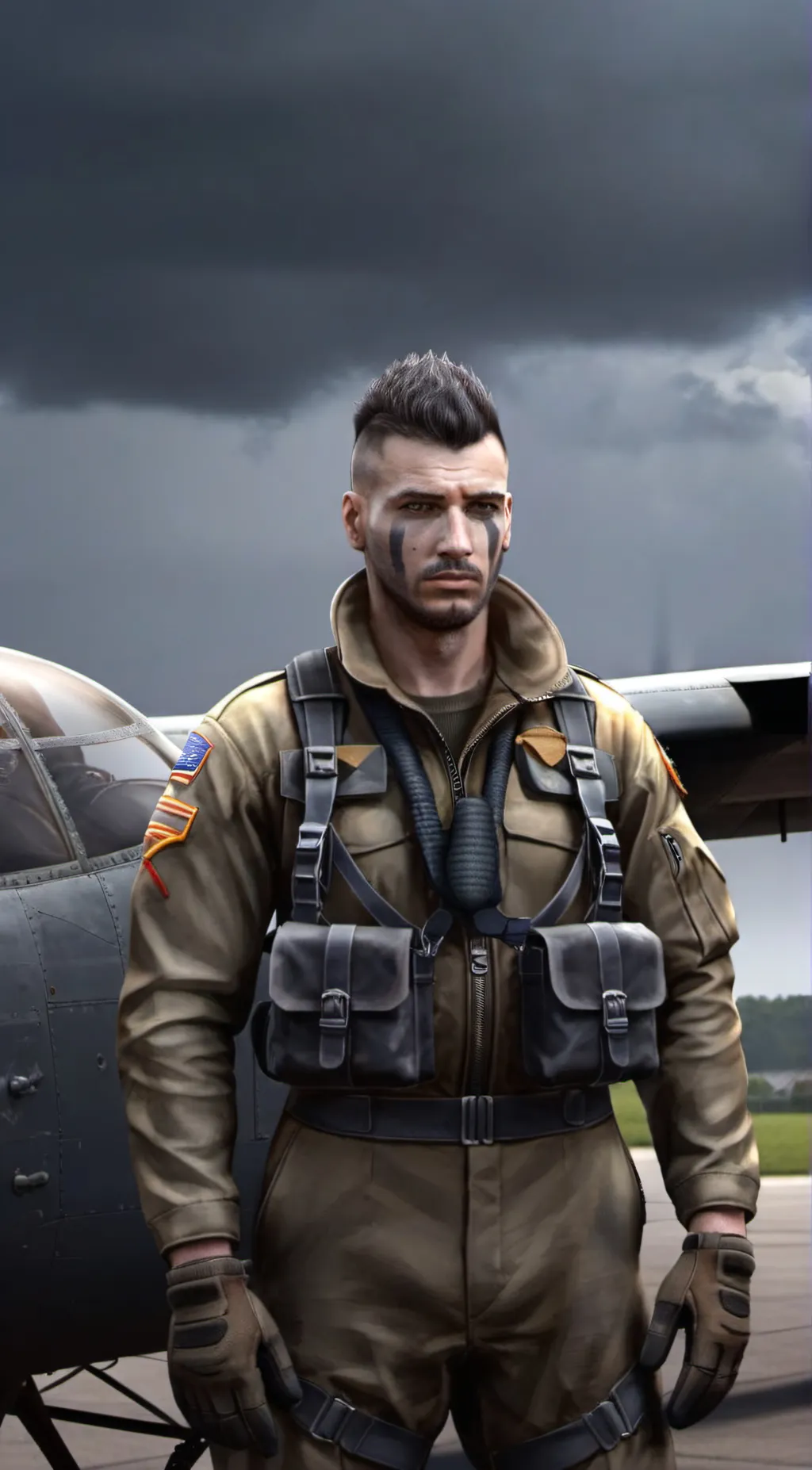 ai character: jake McNiece background