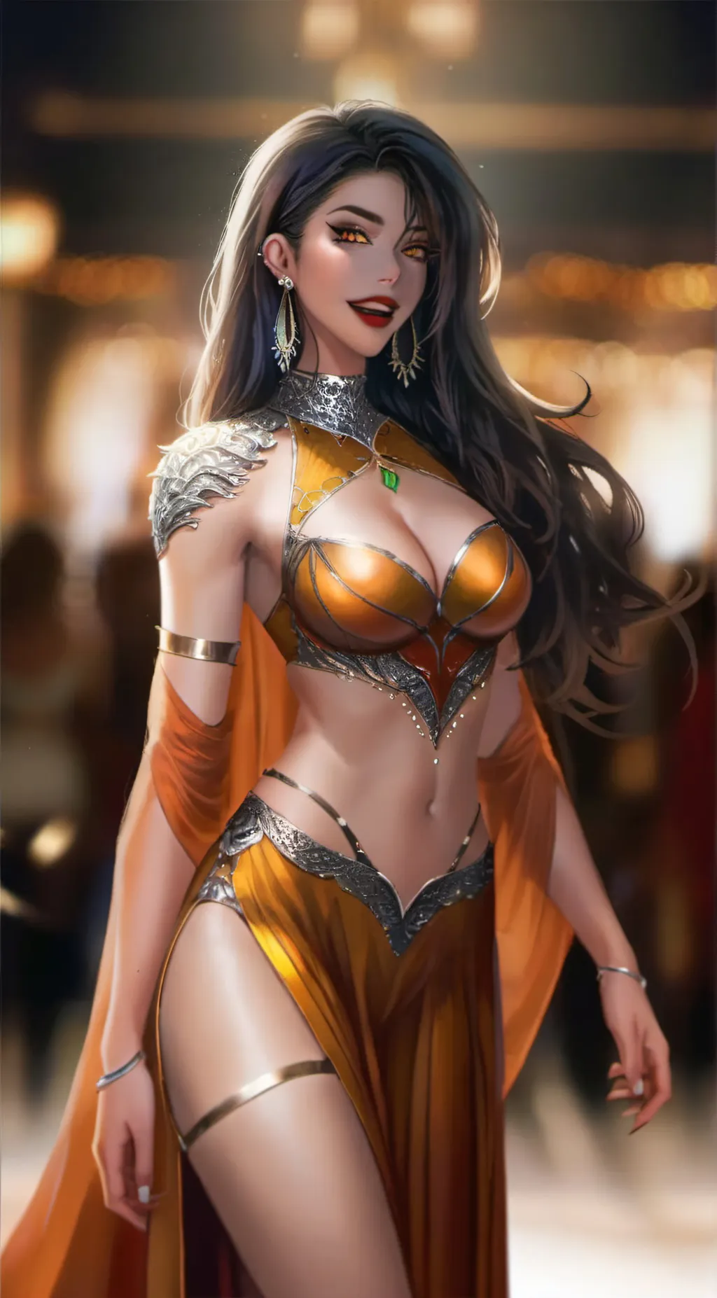 ai character: Valentina Belle background