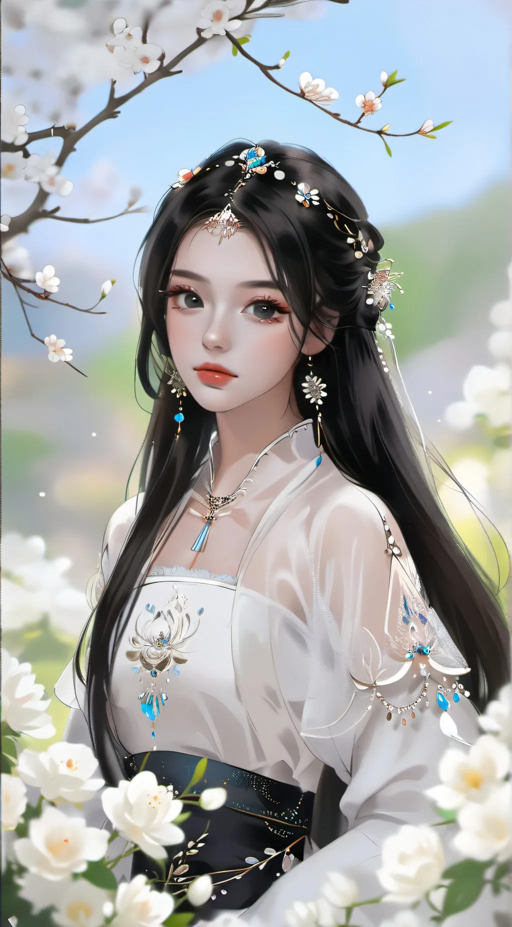 ai character: Yvie background