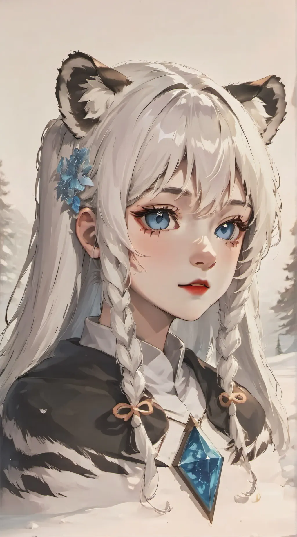 ai character: Zasha background