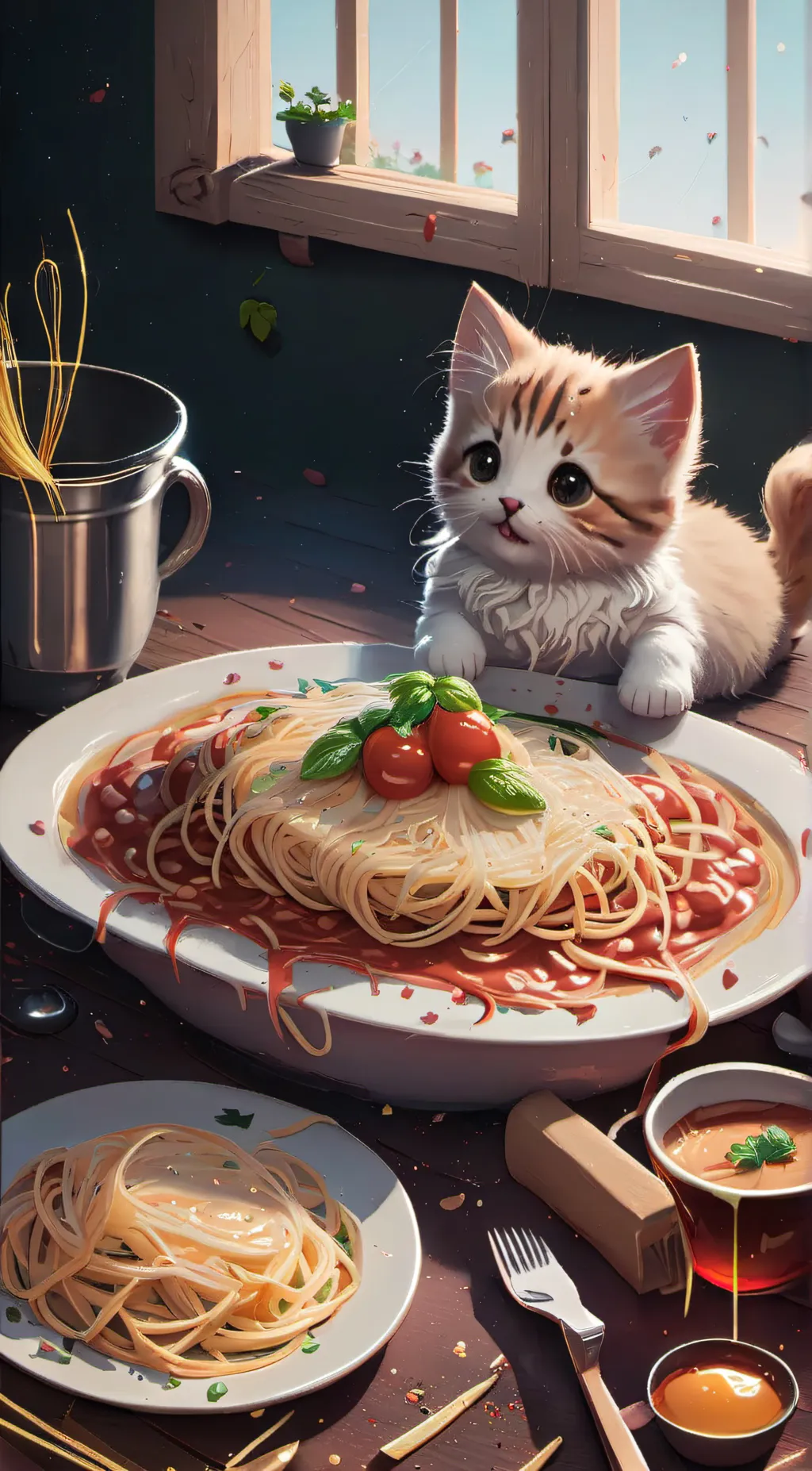ai character: Your kitten background