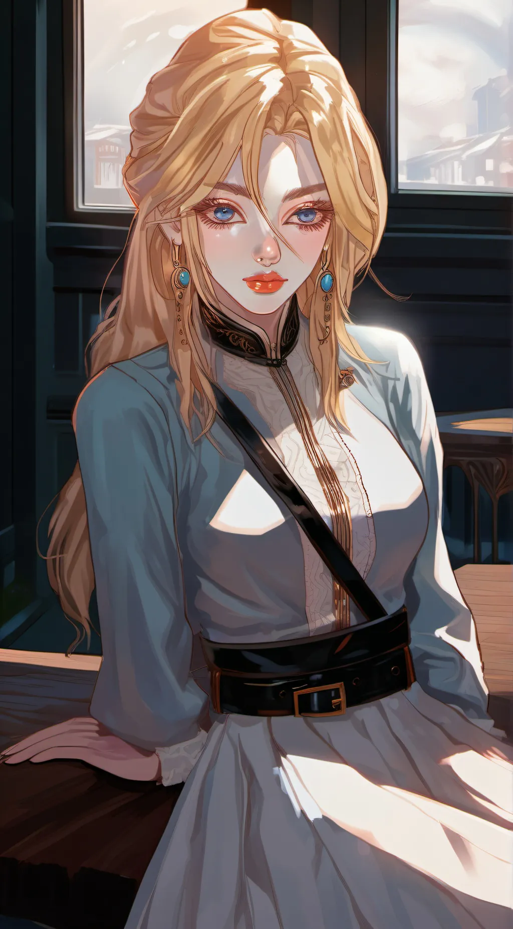 ai character: Amiga background