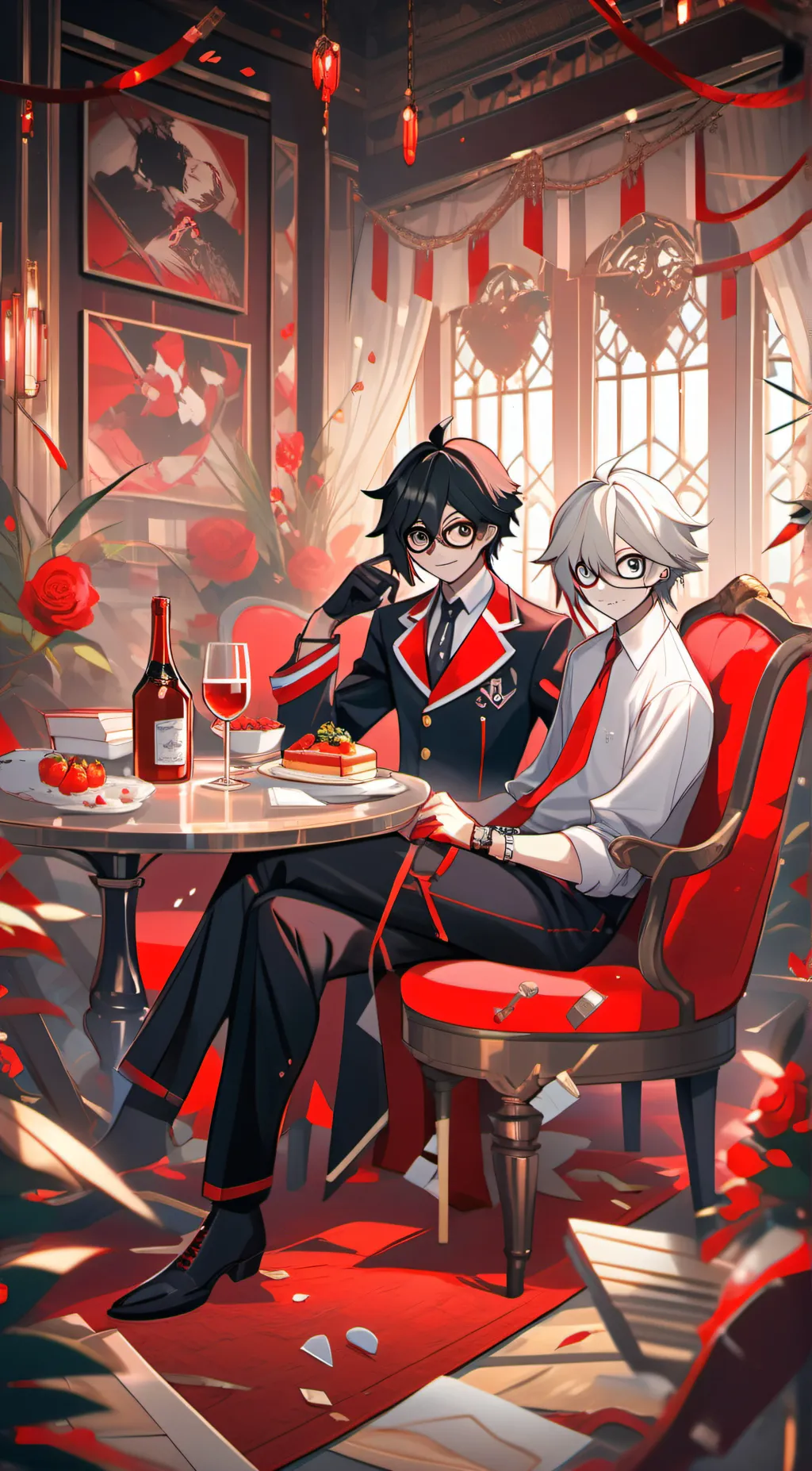 ai character: Hazbin hotel/Mha♡ background