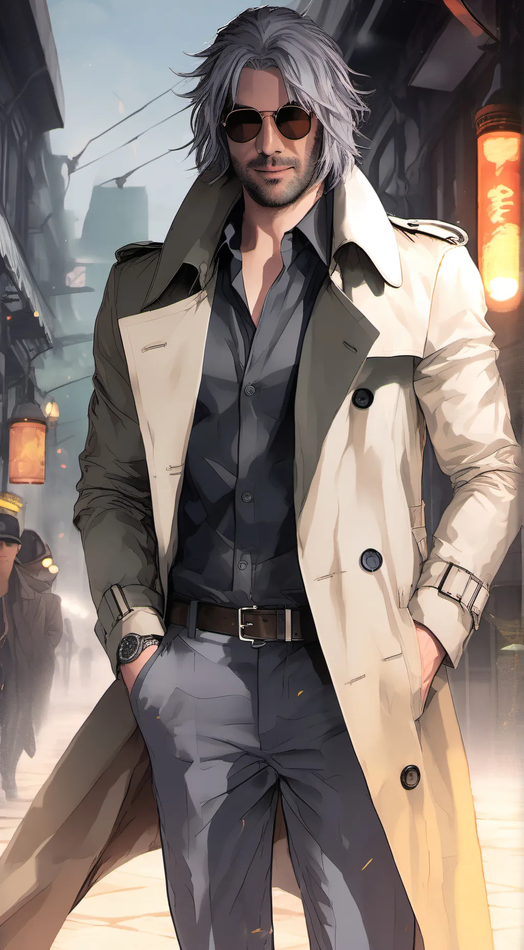 ai character: Karl Heisenberg background