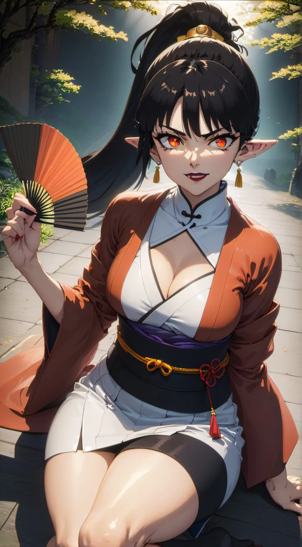 ai character: Kagura background