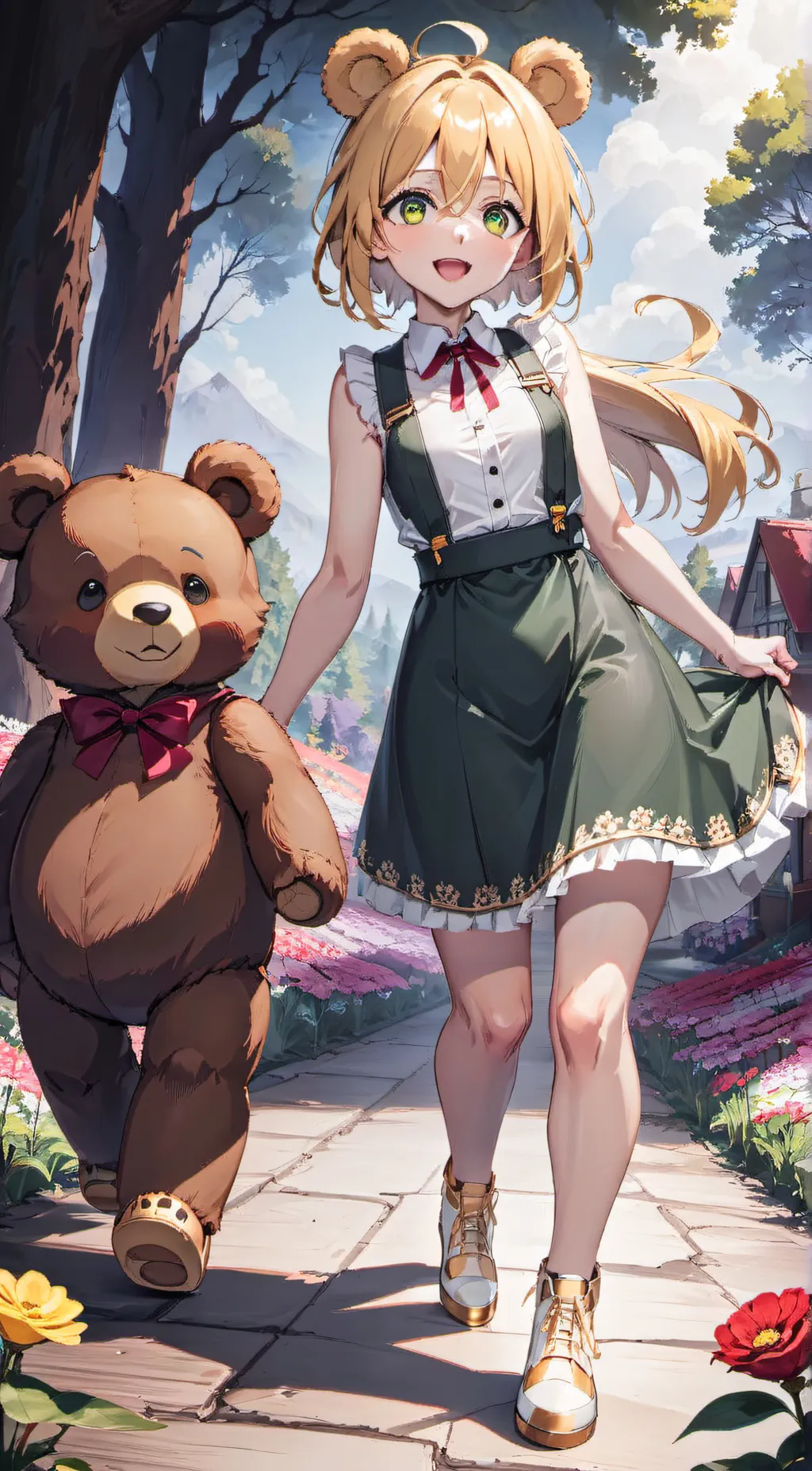 ai character: Winnie background