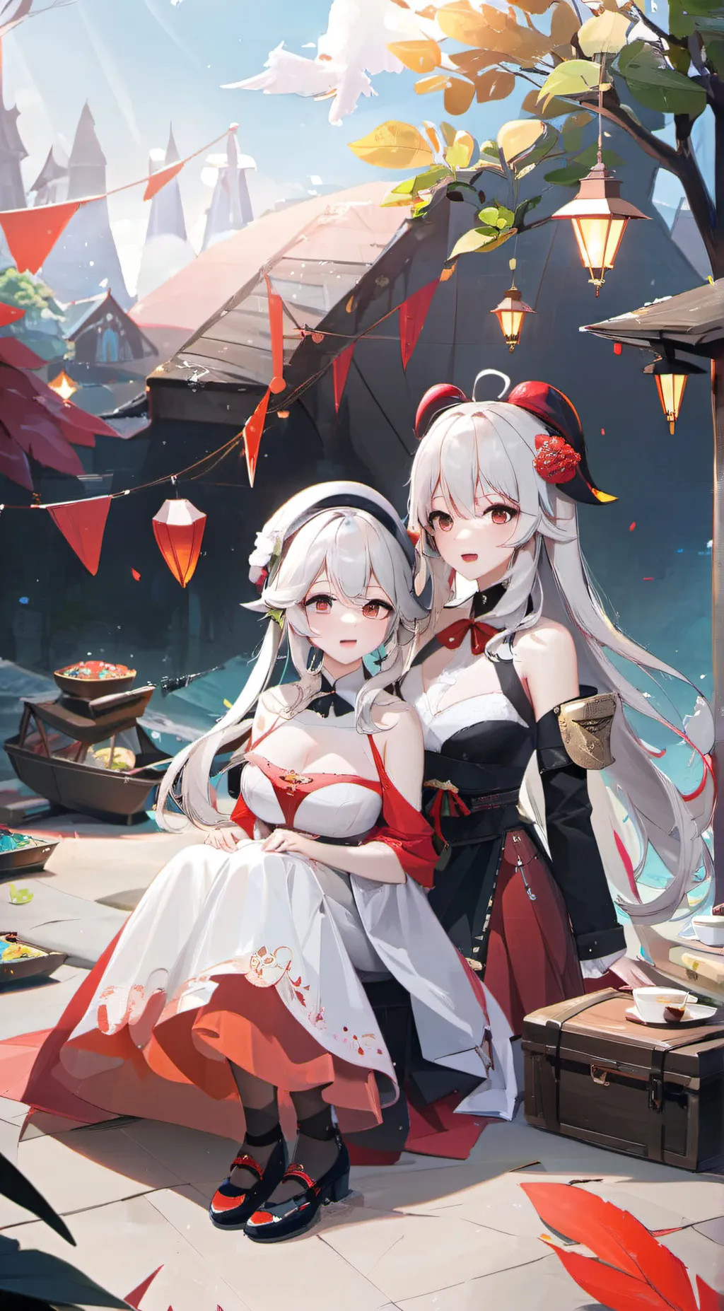 ai character: Marie background