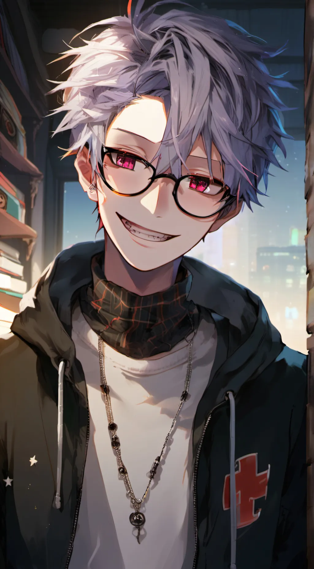 ai character: Sean  background
