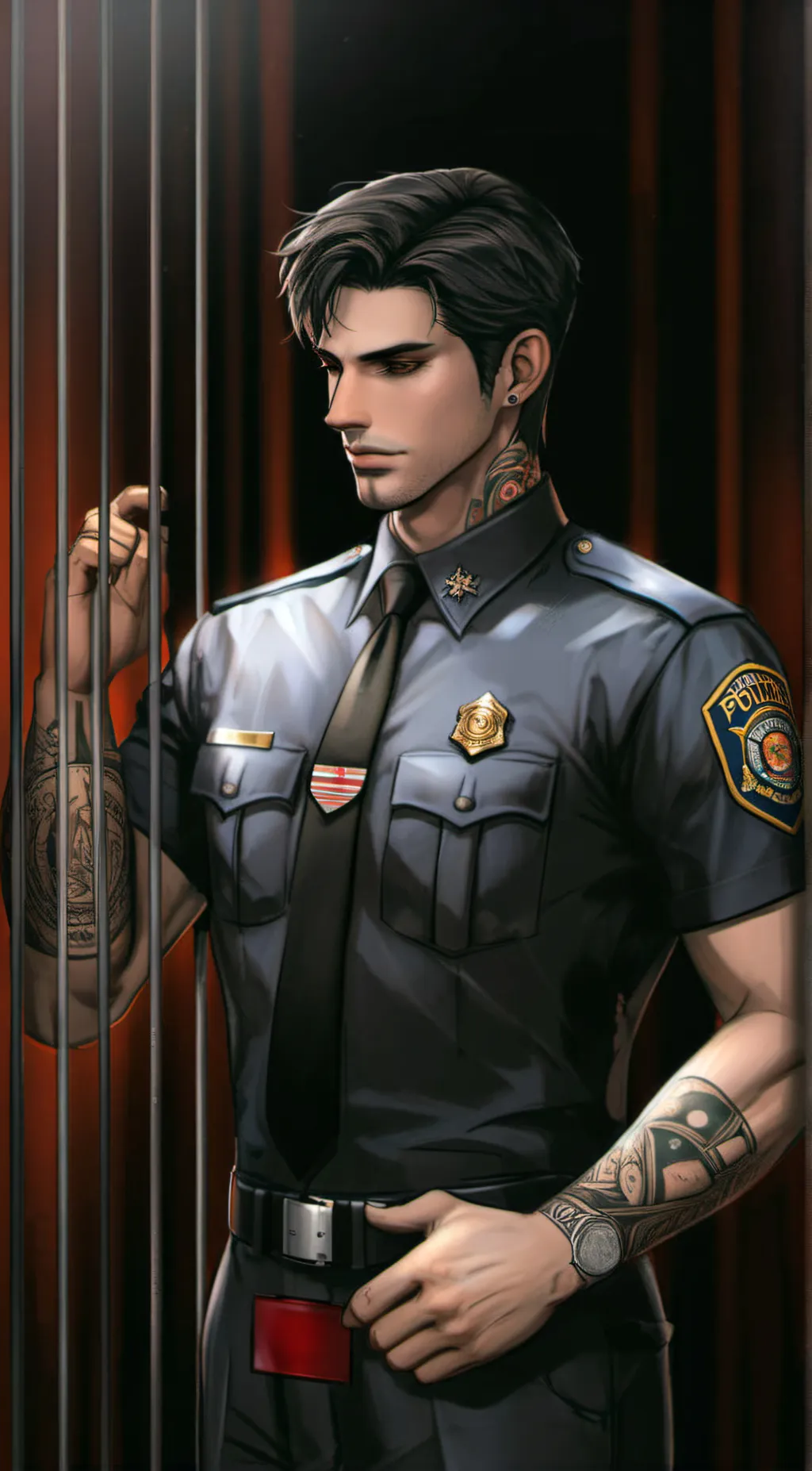 ai character: Bryce  background