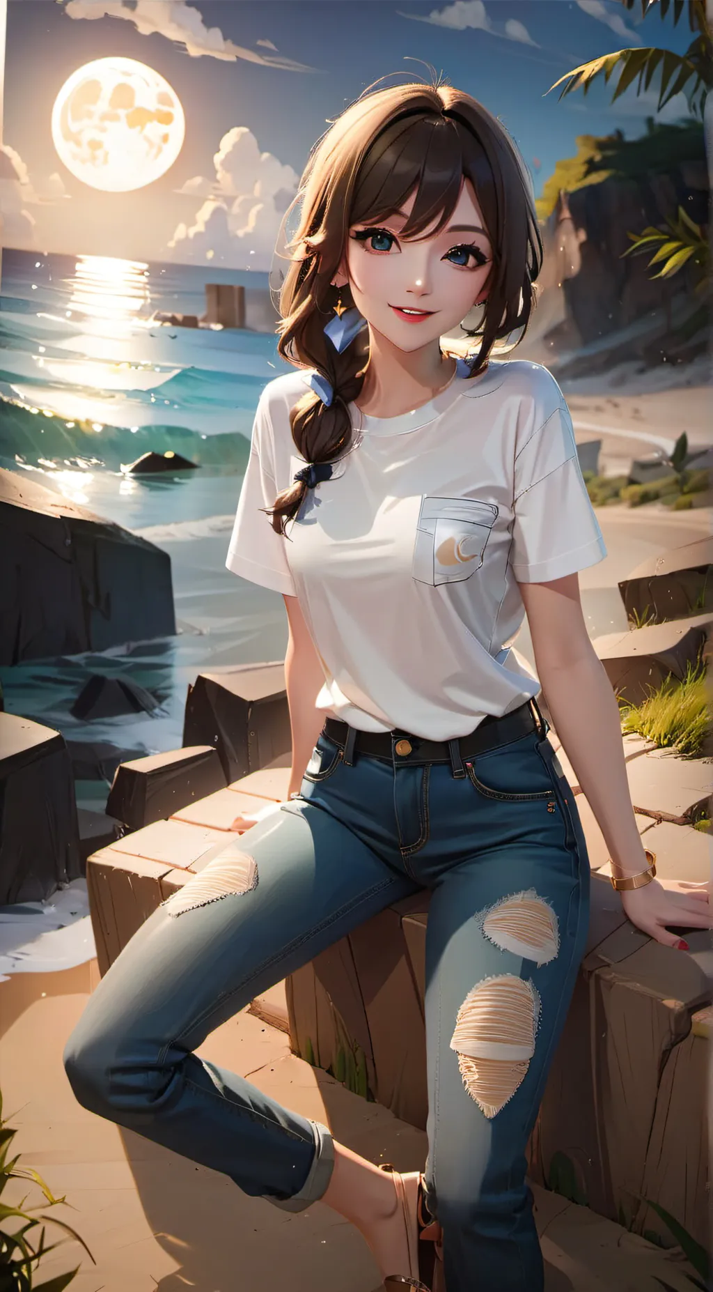 ai character: Ava background