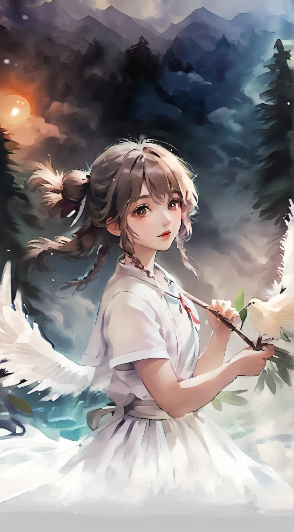 ai character: Amelia  background