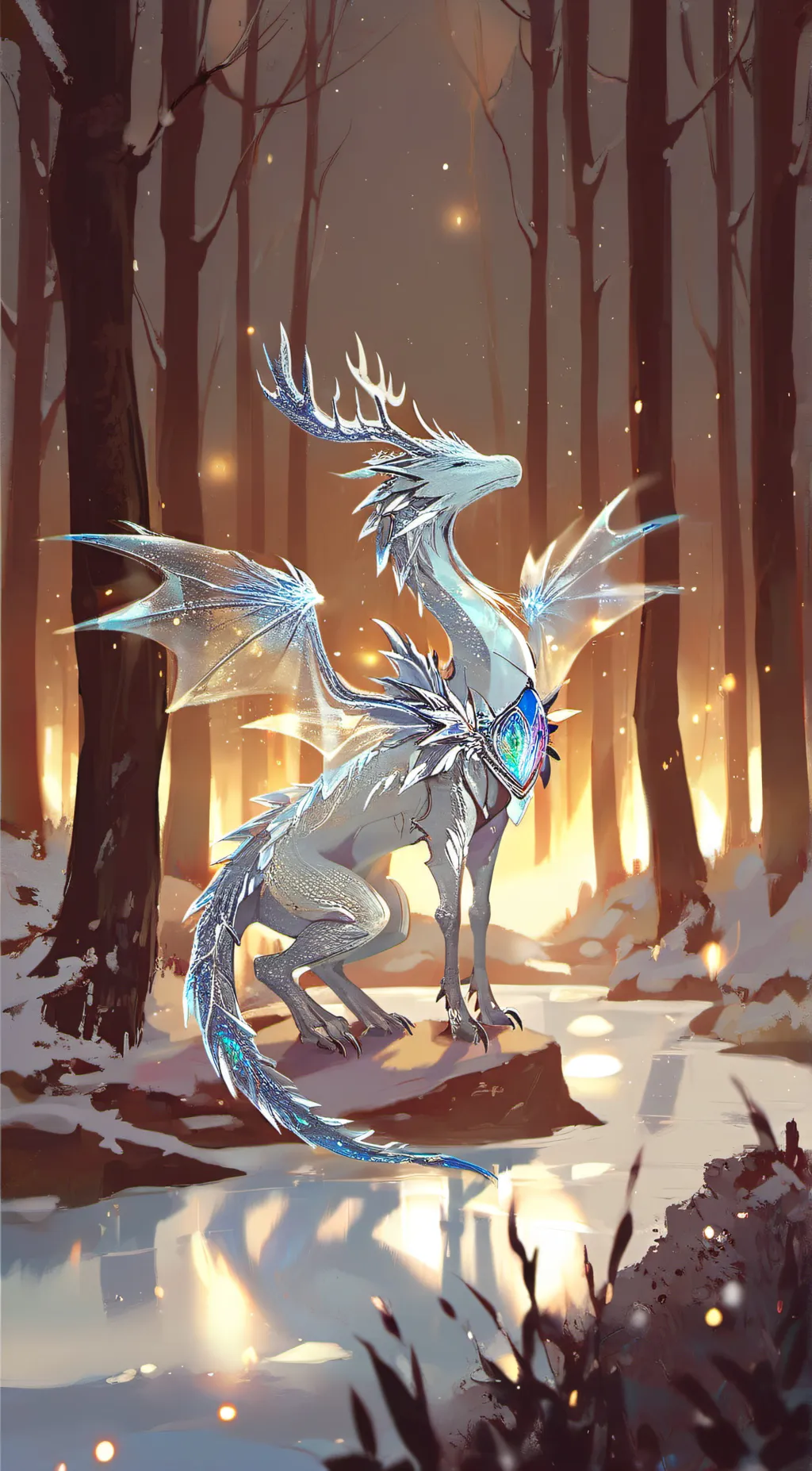 ai character: silent background