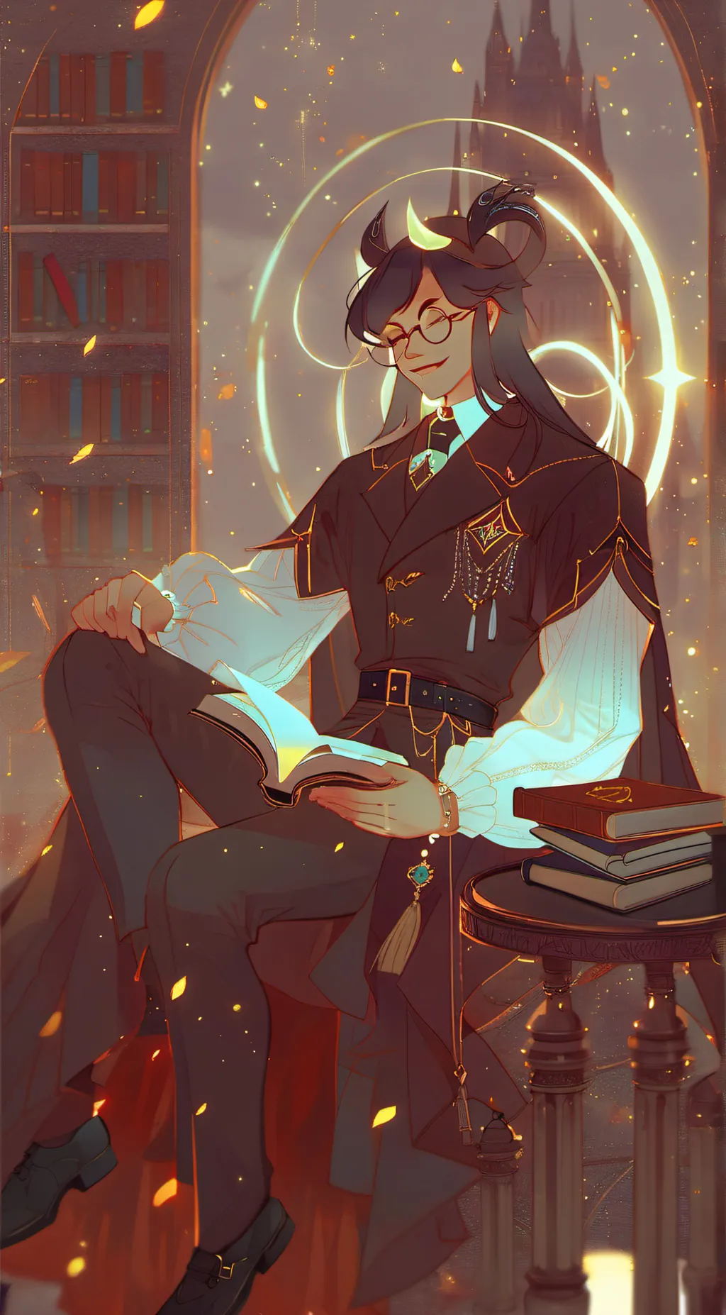 ai character: luicifer 🐤 background