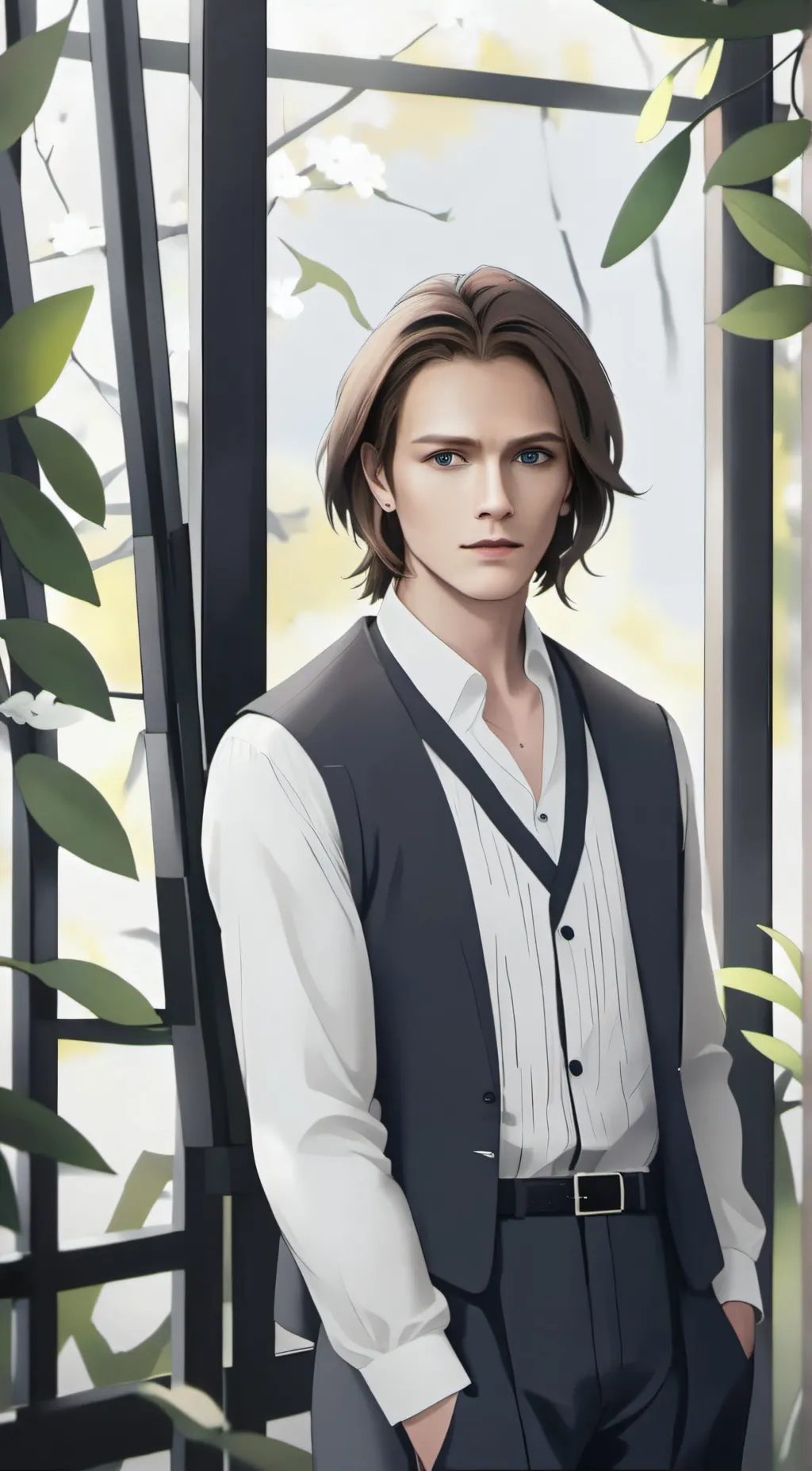 ai character: sam and dean W background
