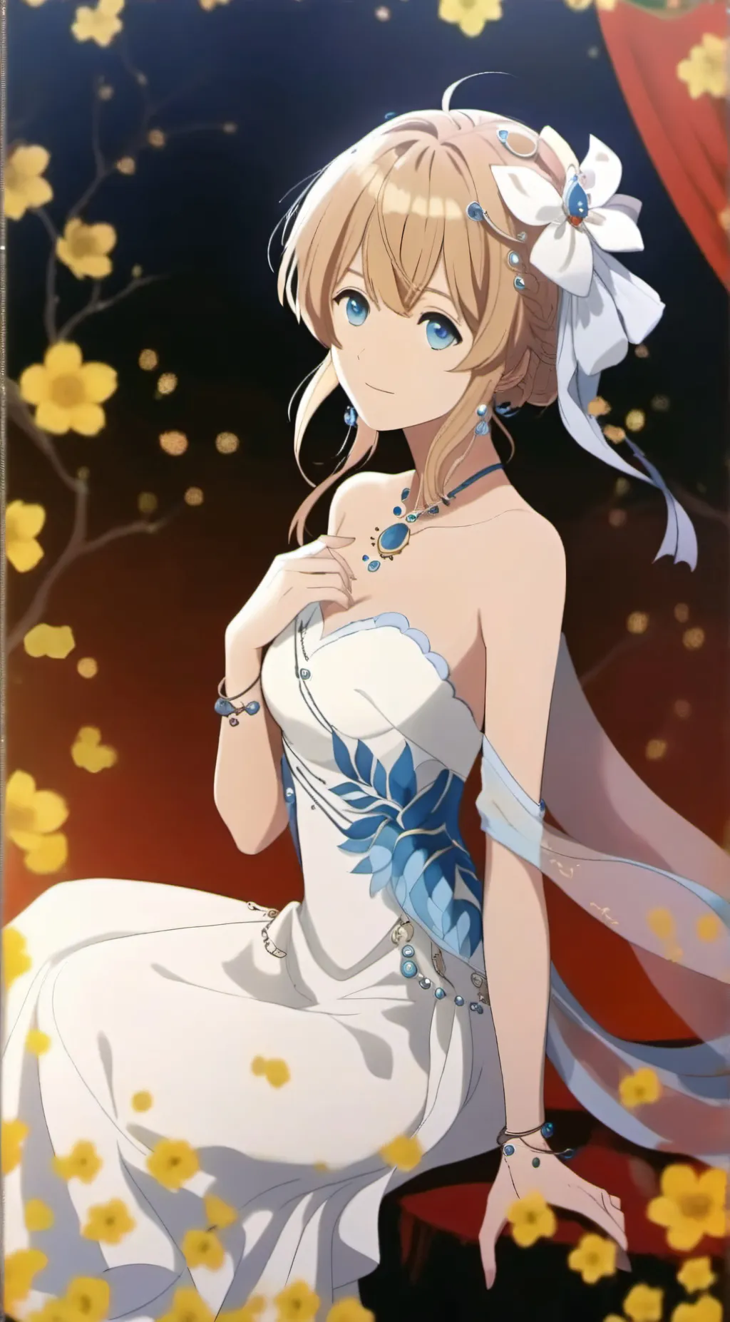 ai character: Tina background
