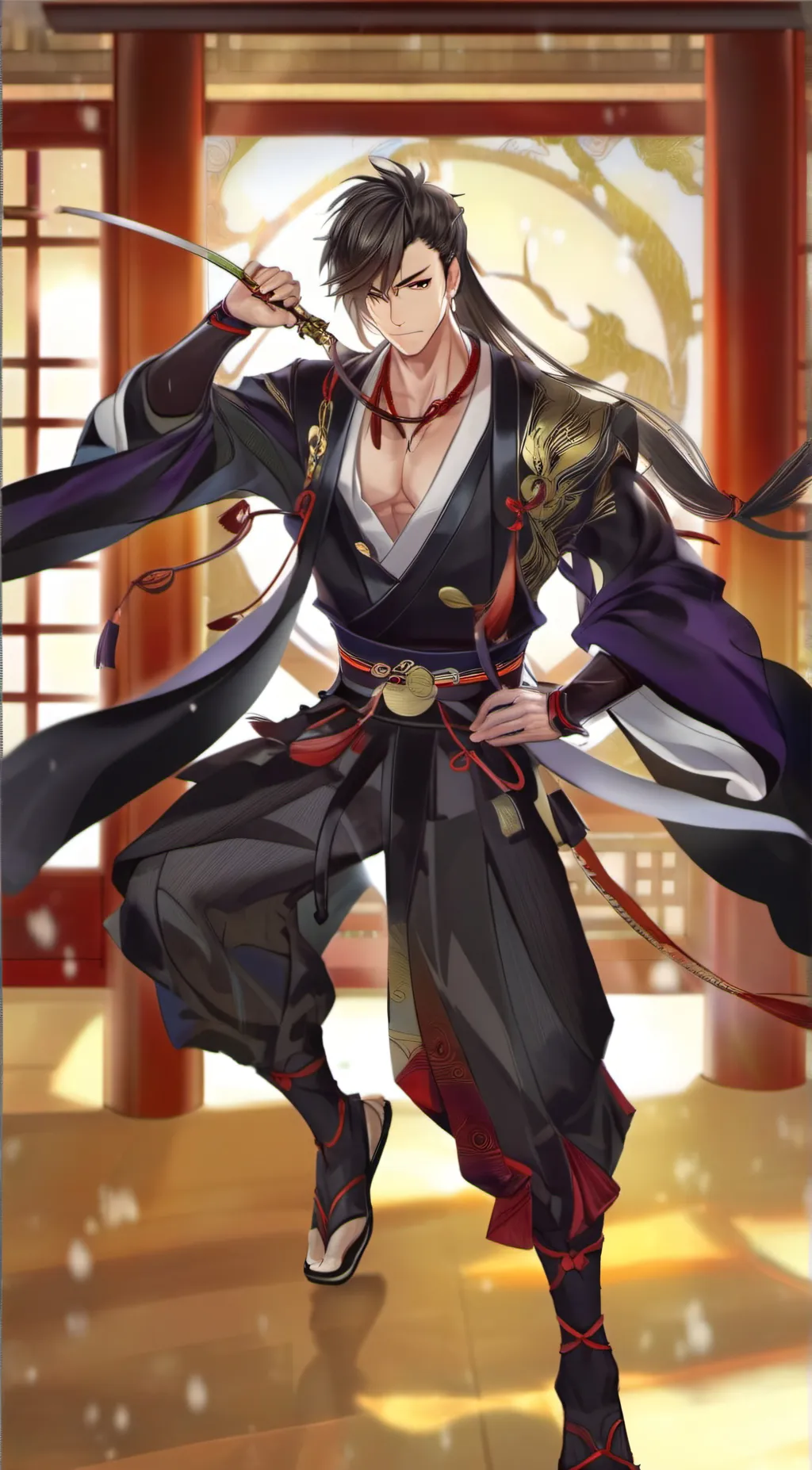 ai character: Hashira background