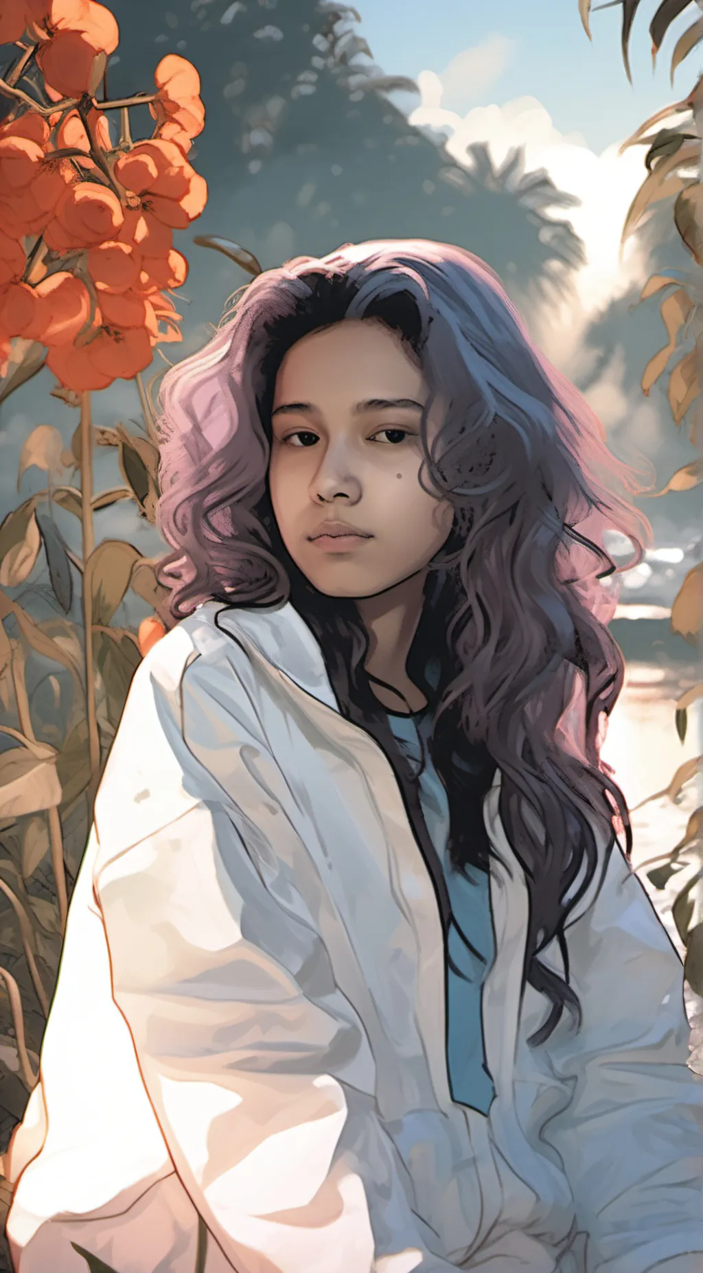 ai character: Ella background