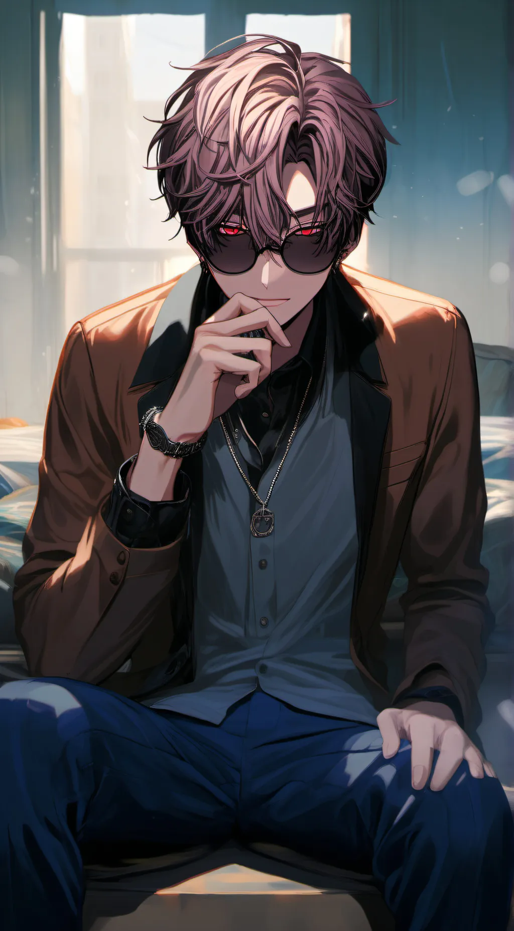 ai character: Max background